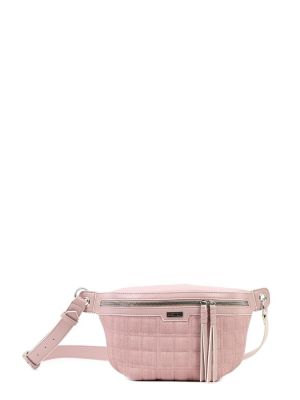 Τσάντα μέσης ροζ DOCA 19321