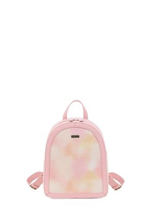 Τσάντα πλάτης ροζ DOCA 20653
