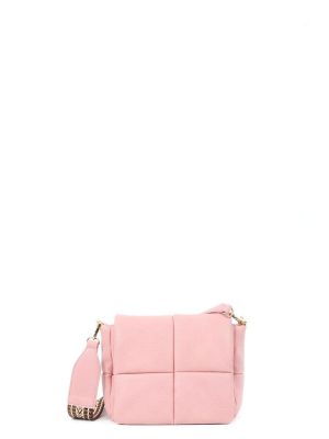 Τσάντα χιαστί ροζ DOCA 20667