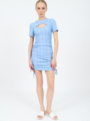 Φόρεμα γαλάζιο DOCA 39994