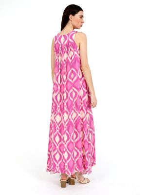 Φόρεμα ροζ DOCA 40388