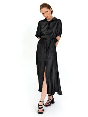 Φόρεμα μαύρο DOCA 40389