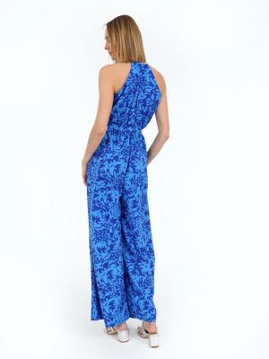 Ολόσωμη φόρμα μπλε DOCA 40421