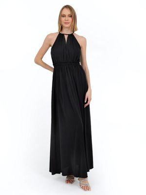 Φόρεμα μαύρο DOCA 40505