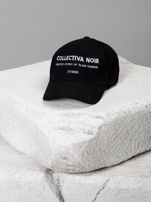 Cn logo black cap COLLECTIVA NOIR