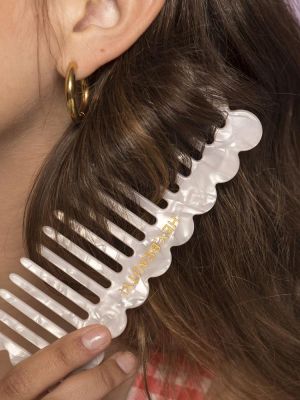 Flower comb in pearl HEY BEAUTY