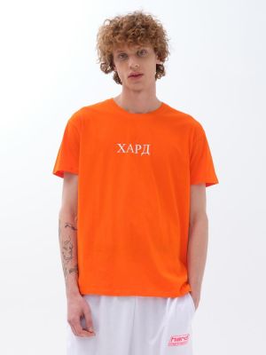 Classic t-shirt orange HARD CLOTHING