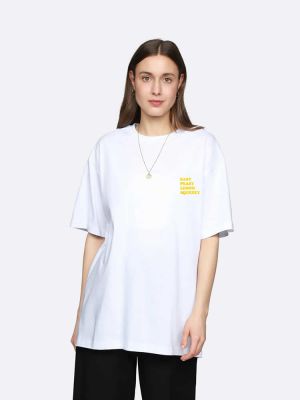 Lemon squeezy white t-shirt ON VACATION