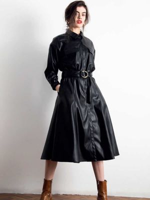 Φόρεμα Marigold Black Military HIDE