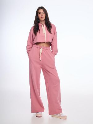 Crop hoodie pink PCP CLOTHING
