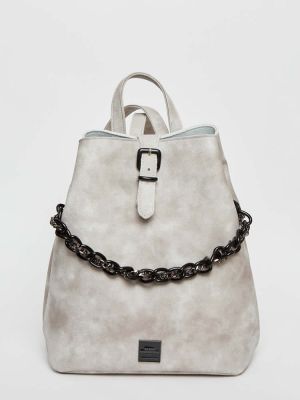 Retro chain backpack grey ELENA ATHANASIOU