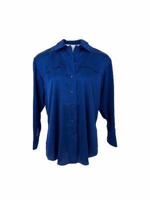 Shirt blue FW23.W21.06.00 CKONTOVA