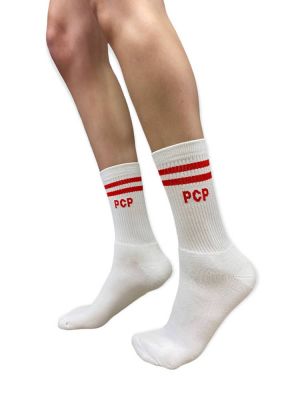 Κάλτσες Stripes red Socks PCP
