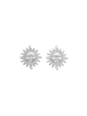 Soleil silver clips silver plated KALEIDO