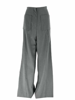 Straight pants light grey SS24.W24.15.01 CKONTOVA