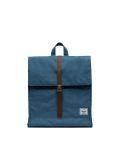 City mid-volume copen blue crosshatch backpack HERSCHEL