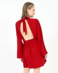 Φόρεμα μίνι κόκκινο DOCA 39821