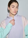 Cole zipped lilac sweatshirt PCP CLOTHING
