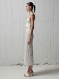 Φόρεμα Halterneck white dress DS22-109 MILKWHITE