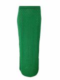 Skirt lurex maxi green S4THSL0048 COMBOS KNITWEAR