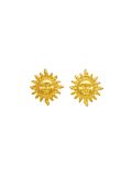 Soleil gold clips 24k gold plated KALEIDO