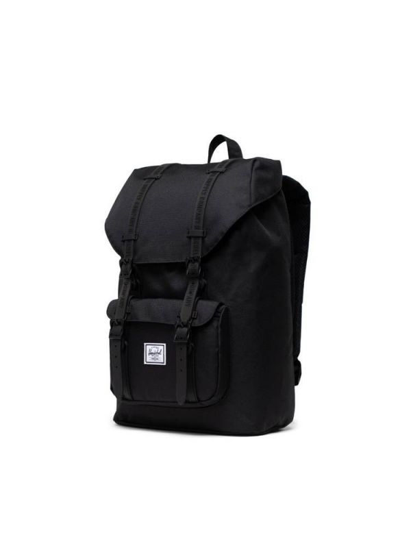 Τσάντα πλάτης Supply Co Little America mid-volume μαύρη clear backpack HERSCHEL