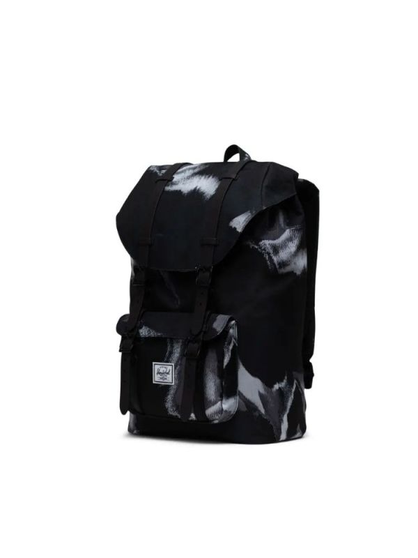 Supply Co Little america mid-volume dye wash black backpack HERSCHEL