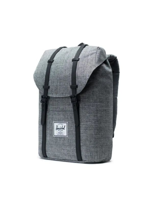 Supply Co Retreat raven crosshatch/black backpack HERSCHEL