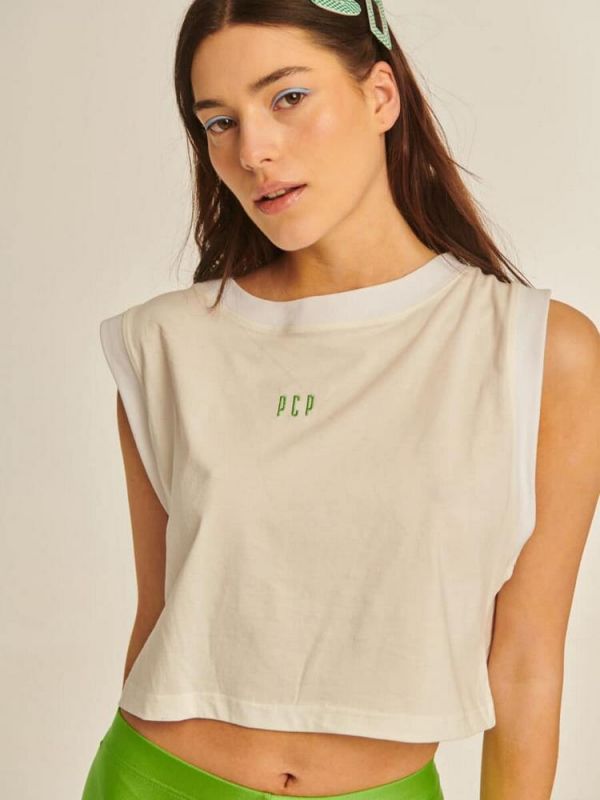 Crop top Baby lime PCP CLOTHING
