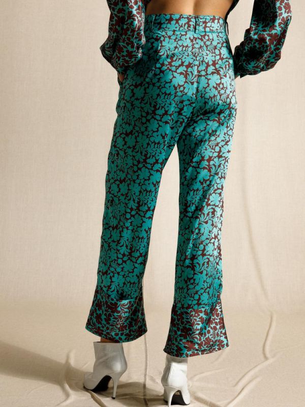 Παντελόνι Chardon turquoise pants THE JERKINS