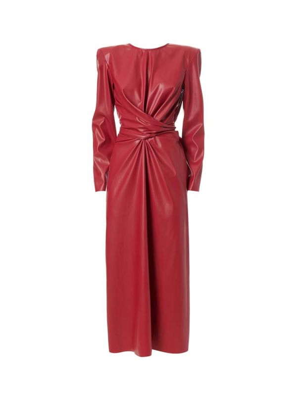 Φόρεμα red dress DF22-306 MILKWHITE