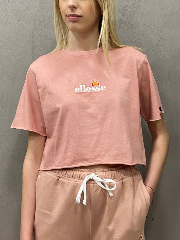 Crop T-shirt Celesi pink ELLESSE SGM14013