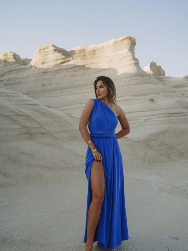 Φόρεμα Hera blue dress CIEL CONCEPT