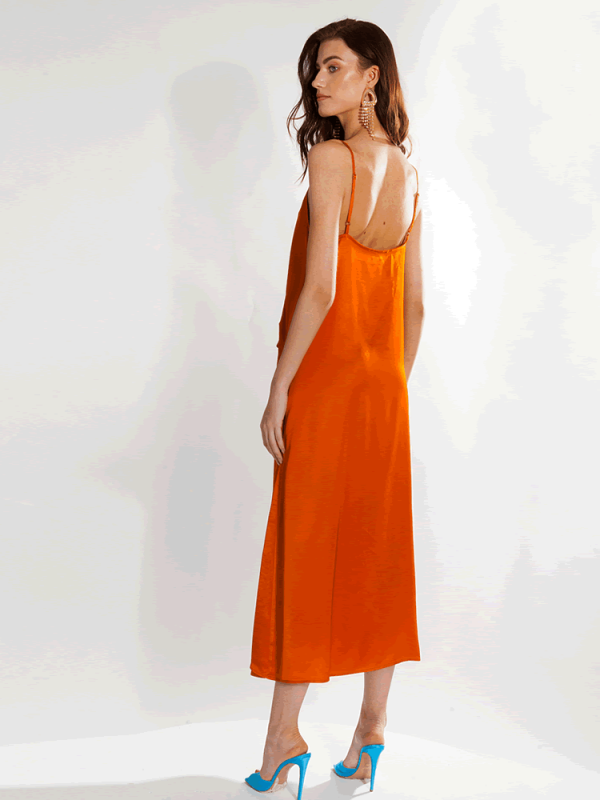 Φόρεμα Lateefah Orange dress MALLORY