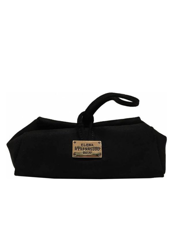 Τσάντα lunchbag large black ELENA ATHANASIOU