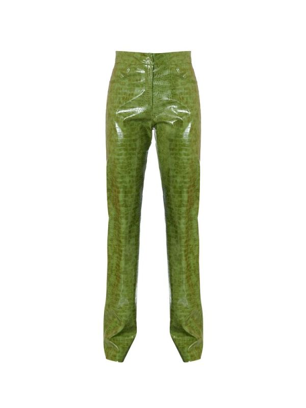 Παντελόνι green pants PF22-104 MILKWHITE