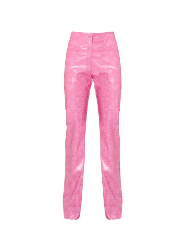 Παντελόνι pink pants PF22-104 MILKWHITE
