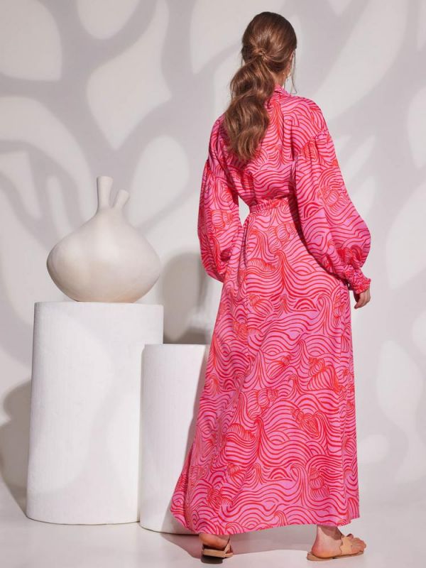 Φορέμα Swank orchid pink dress THE KNLS