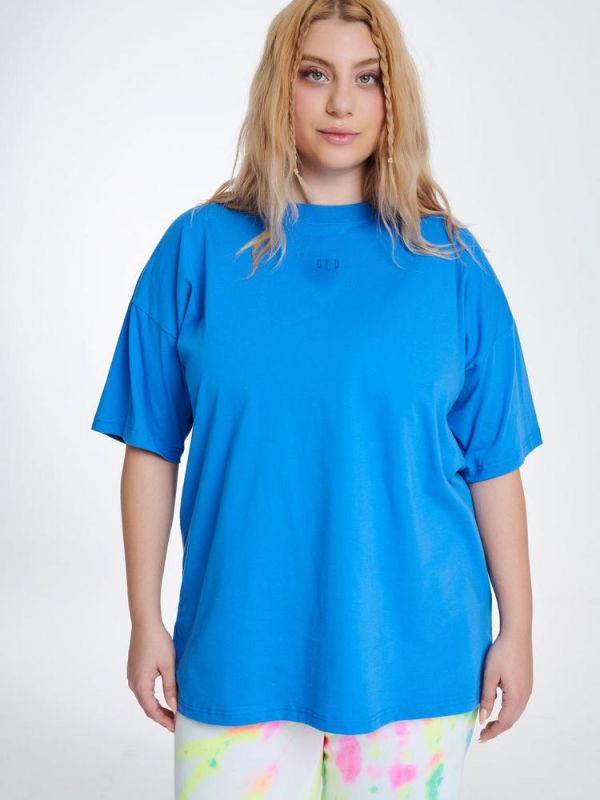 Unisex t-shirt blue PCP CLOTHING