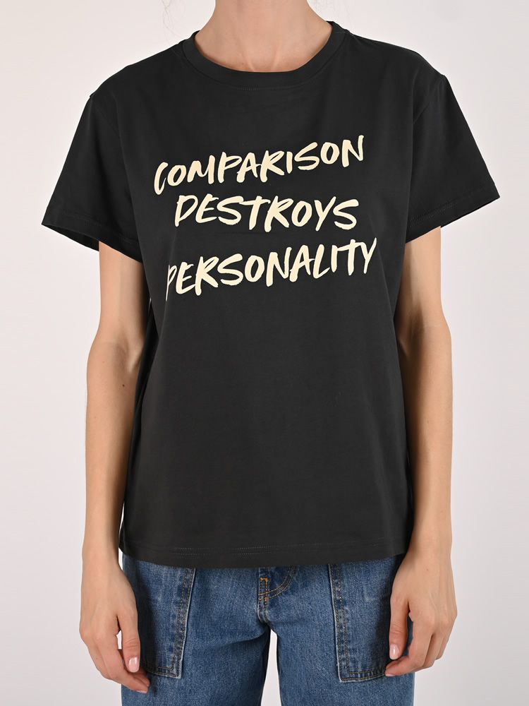 Carina Personality charcoal t-shirt SALT & PEPPER 