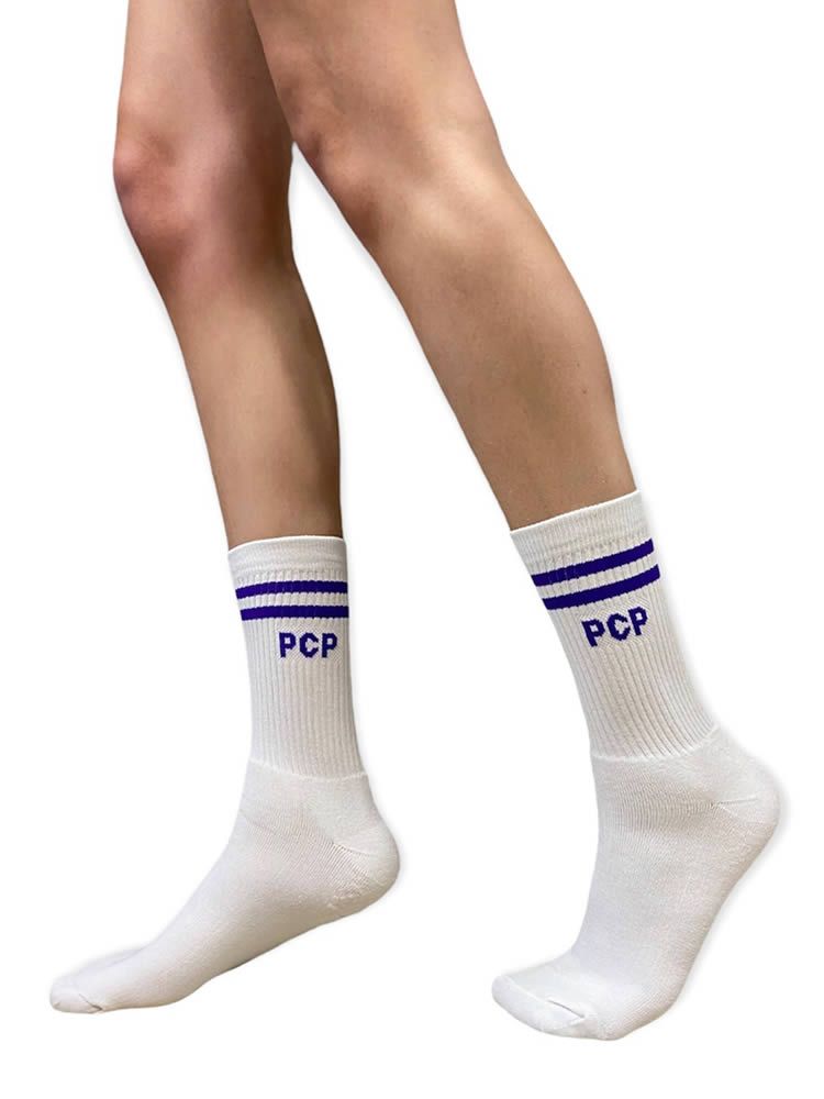 Κάλτσες Stripes purple Socks PCP 