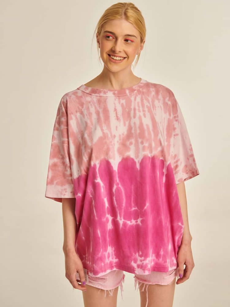T-shirt Horn pink PCP CLOTHING